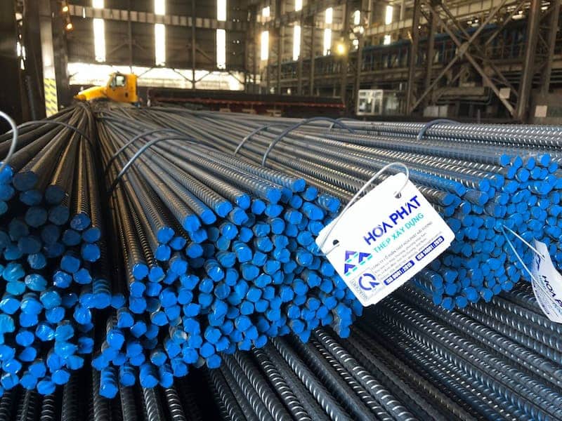 Thép cây Hòa Phát là loại thép xây dựng nổi bật trên thị trường