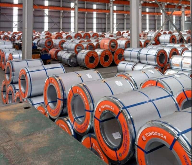 Báo giá tôn cuộn Đông á