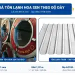 Trang Chủ 21 Cuộn tôn Hoa Sen xếp trong kho Lộc Hiếu Phát và tấm tôn lạnh trơn mặt bạc
