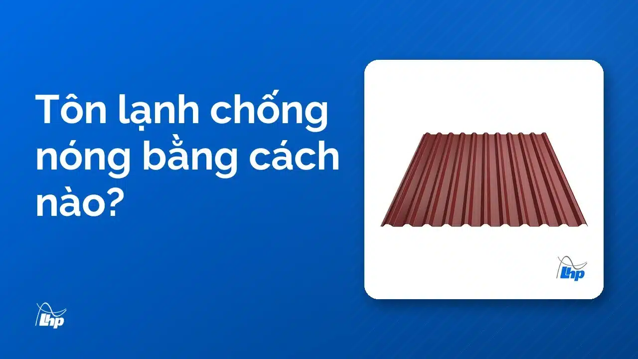 So sánh tôn xốp, tôn lạnh và tôn cách nhiệt chống nóng 2 Tấm tôn lạnh một lớp sóng vuông, minh hoạ cho phần tôn lạnh chống nóng bằng cách phản xạ nắng
